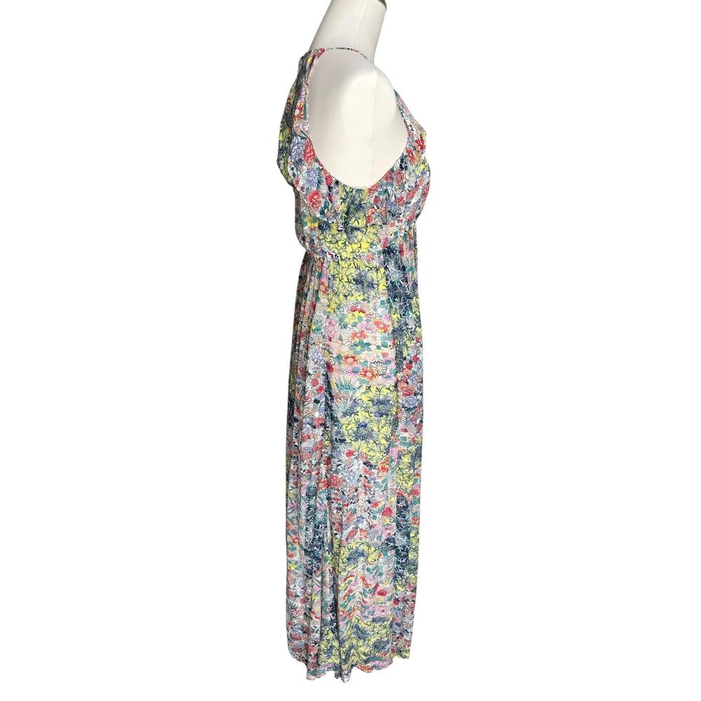 Anthropologie Meadow Rue Floral Maxi Dress Boho Romantic Cottagecore Small - Picture 3 of 12